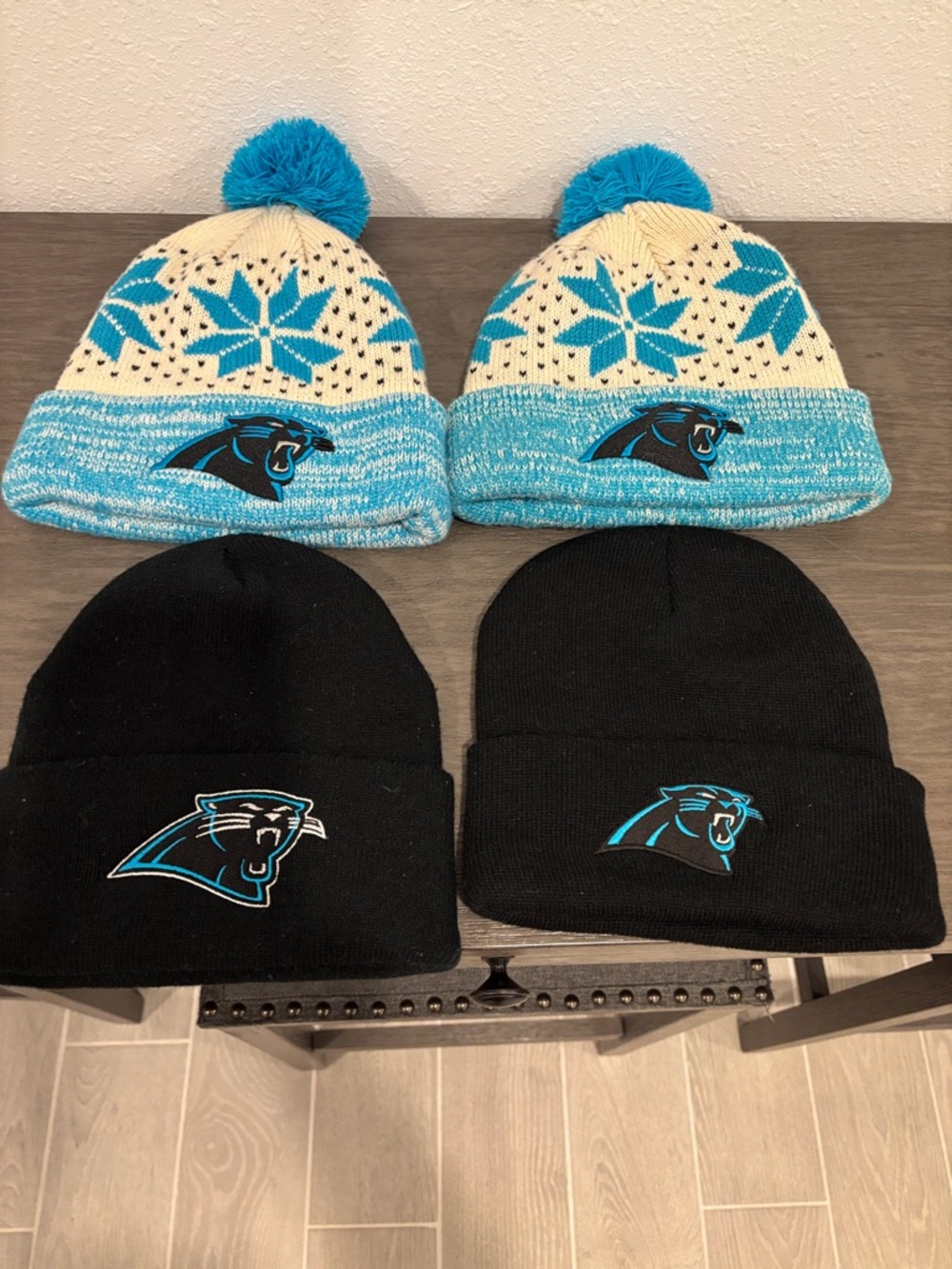 Carolina Panthers Winter Knit Caps